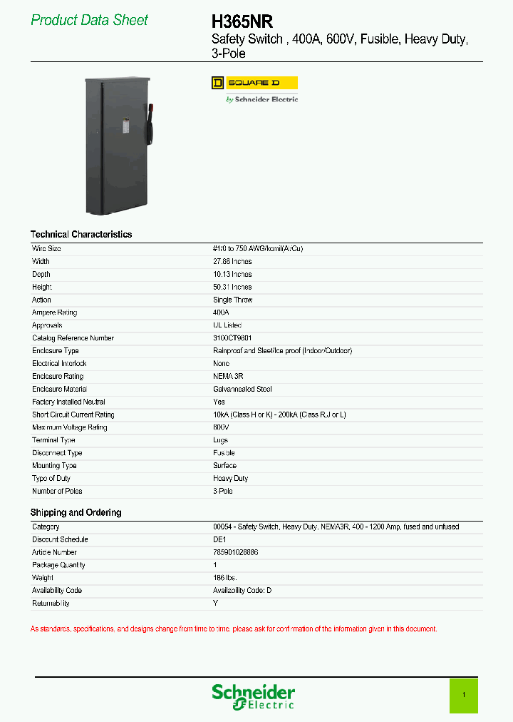 H365NR_8539081.PDF Datasheet