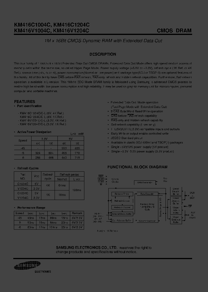 KM416C1204CJ-L5_8539387.PDF Datasheet