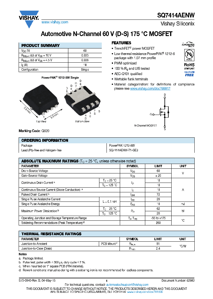 SQ7414AENW-15_8539248.PDF Datasheet