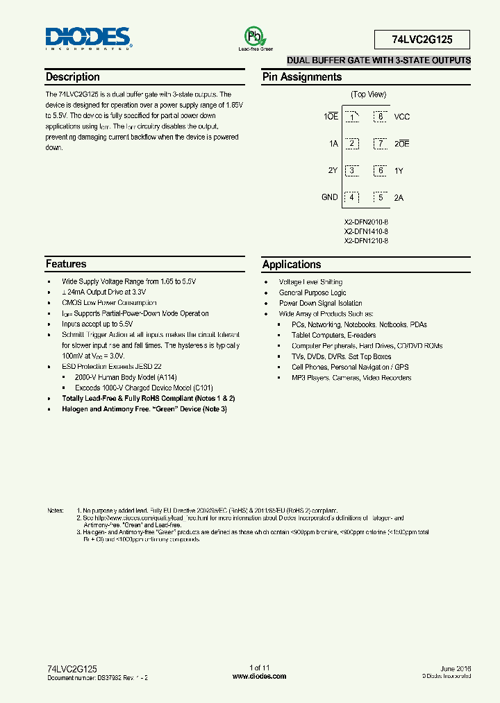 74LVC2G125_8539842.PDF Datasheet