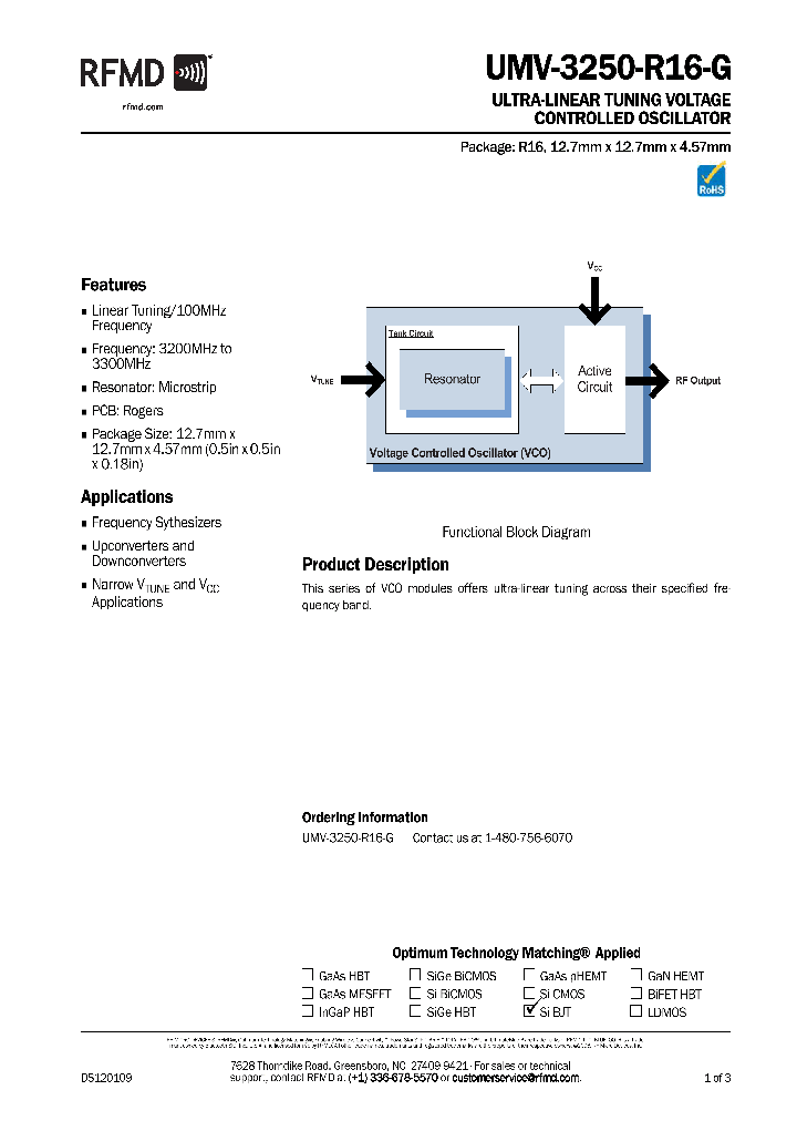 UMV-3250-R16-G_8541065.PDF Datasheet