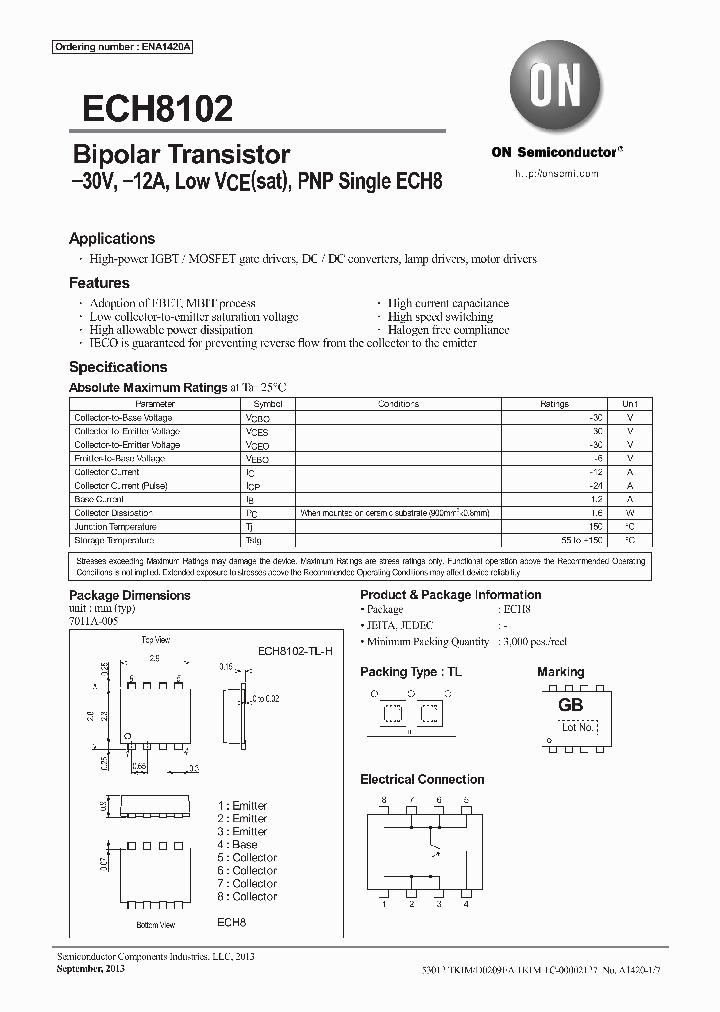 ECH8102-TL-H_8542878.PDF Datasheet