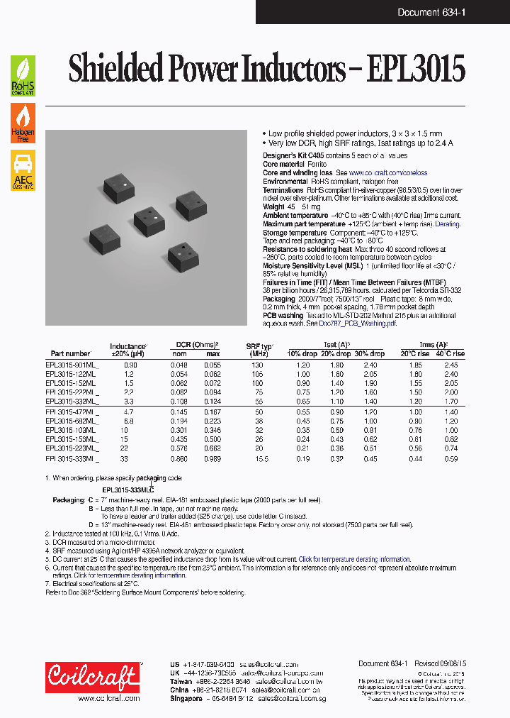 EPL3015-901ML-_8542979.PDF Datasheet
