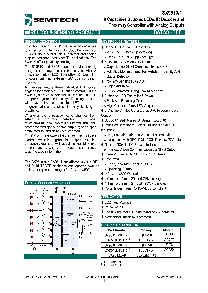 SX9510ETSTRT_8543889.PDF Datasheet