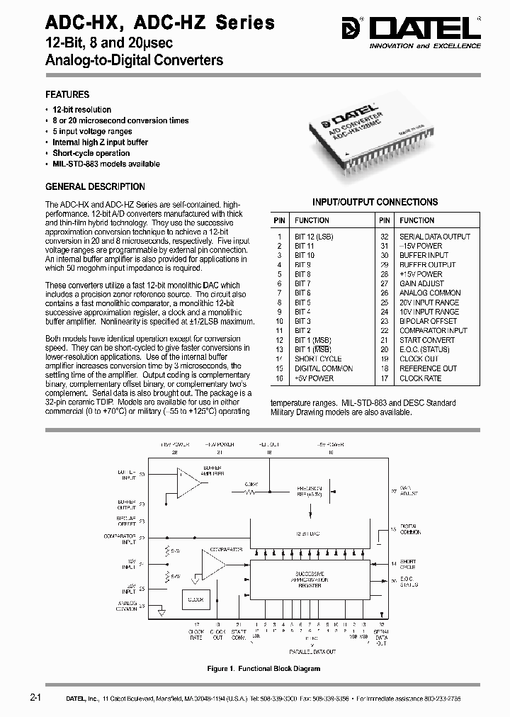 ADC-HZ883_8546020.PDF Datasheet