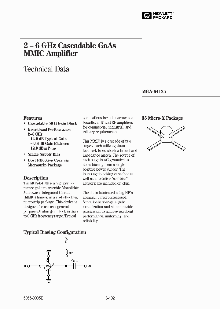 MGA-64135_8547455.PDF Datasheet