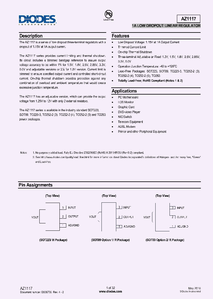 AZ1117D-18TRE1_8548182.PDF Datasheet