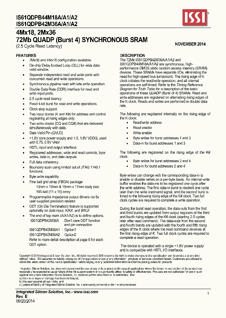 IS61QDPB42M36A2_8550211.PDF Datasheet