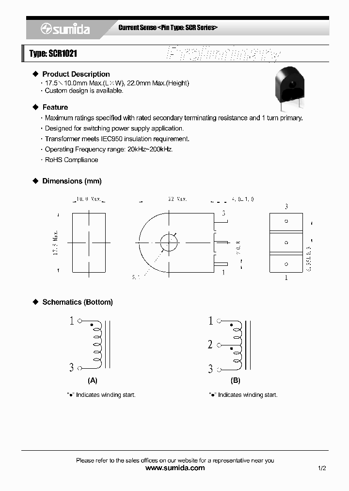 SCR1021_8552154.PDF Datasheet