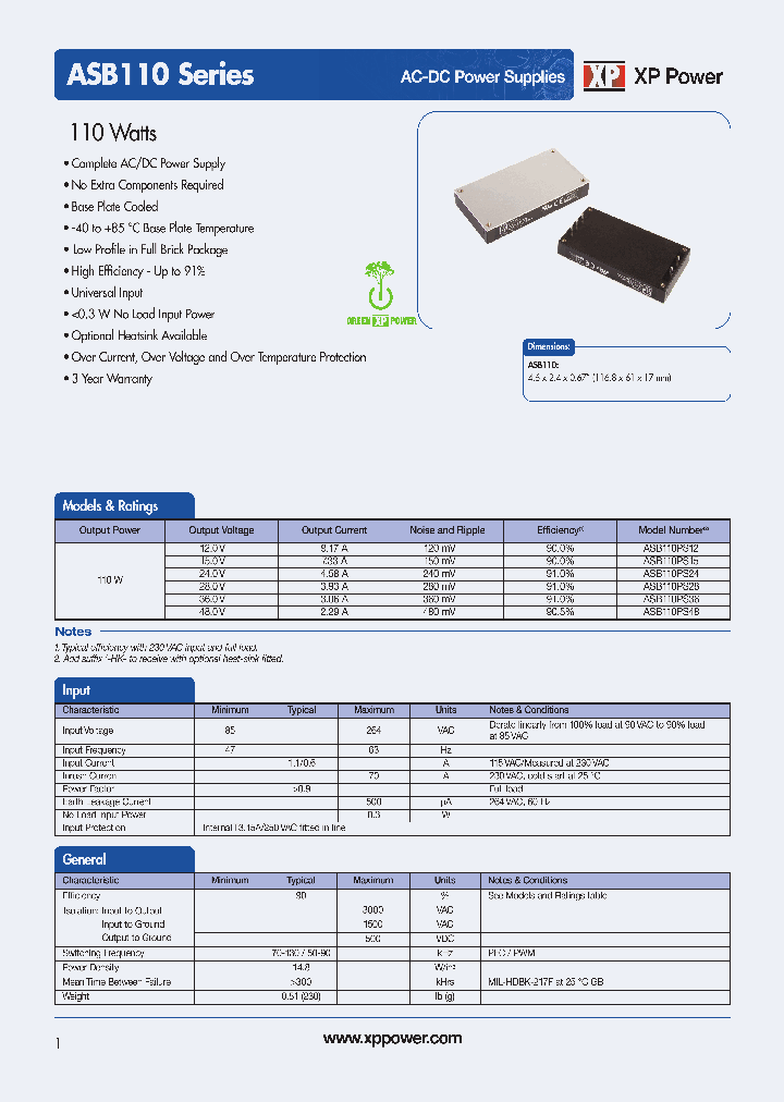 ASB110PS15_8552250.PDF Datasheet
