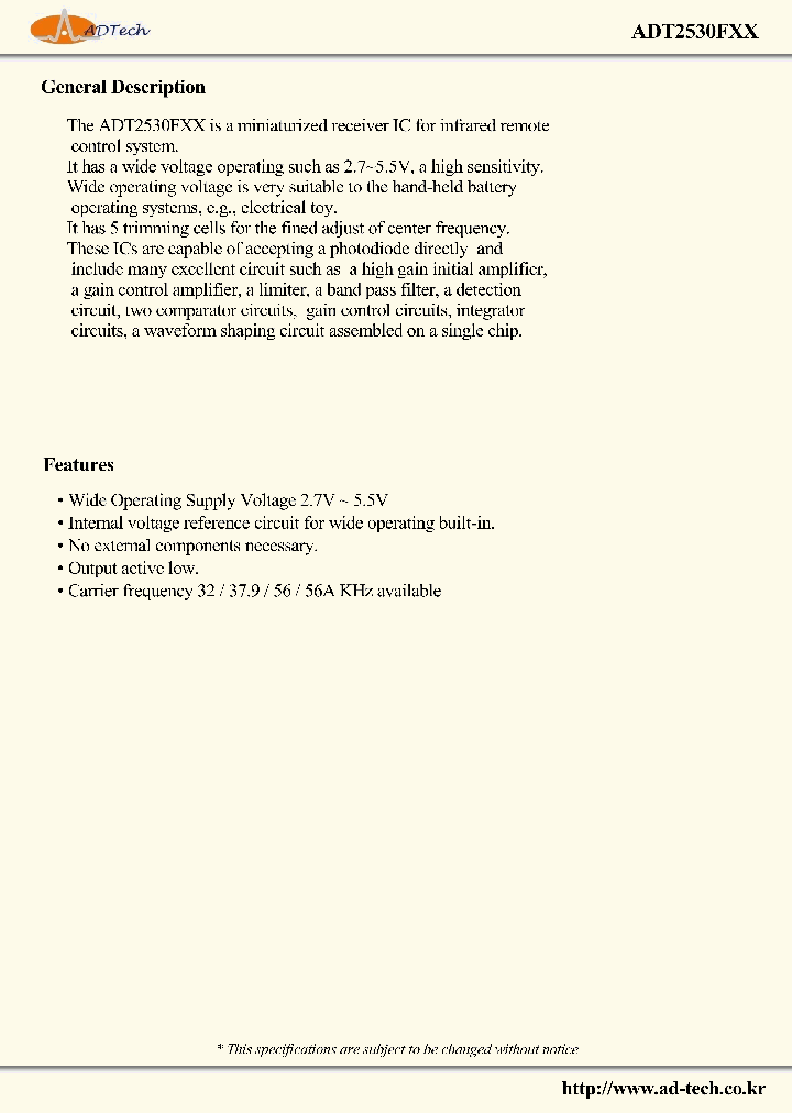ADT2530FXX_8554403.PDF Datasheet
