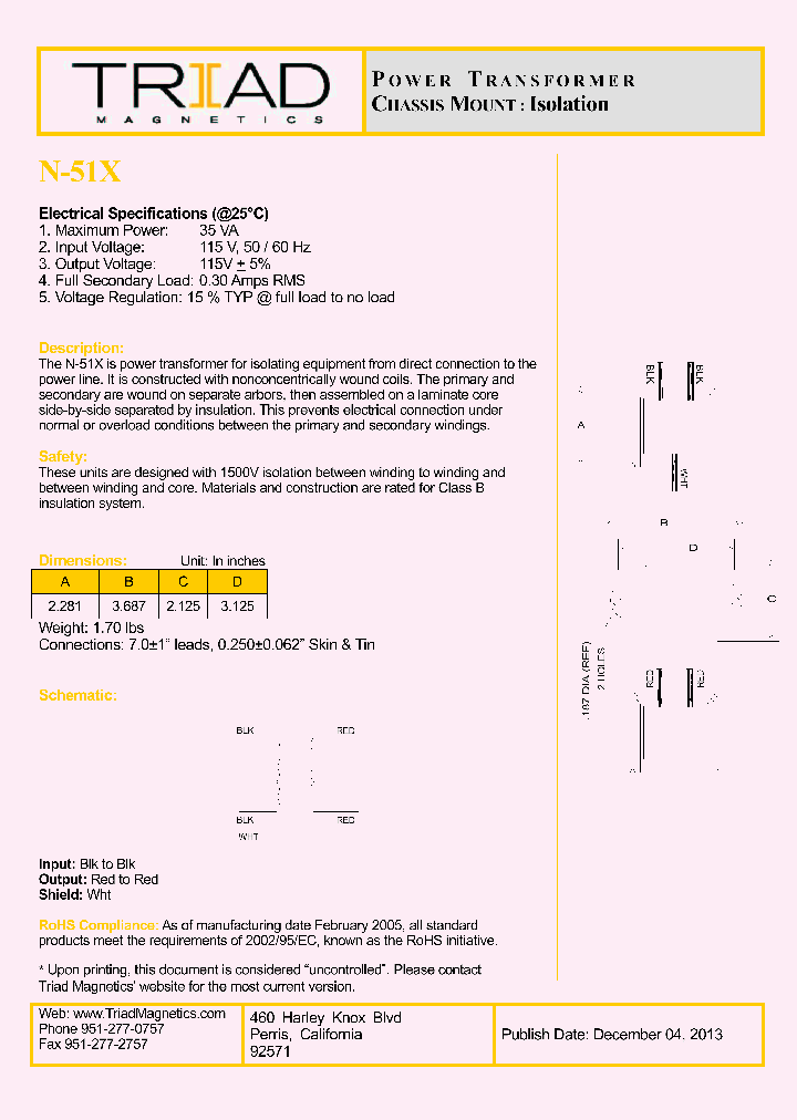 N-51X_8555701.PDF Datasheet