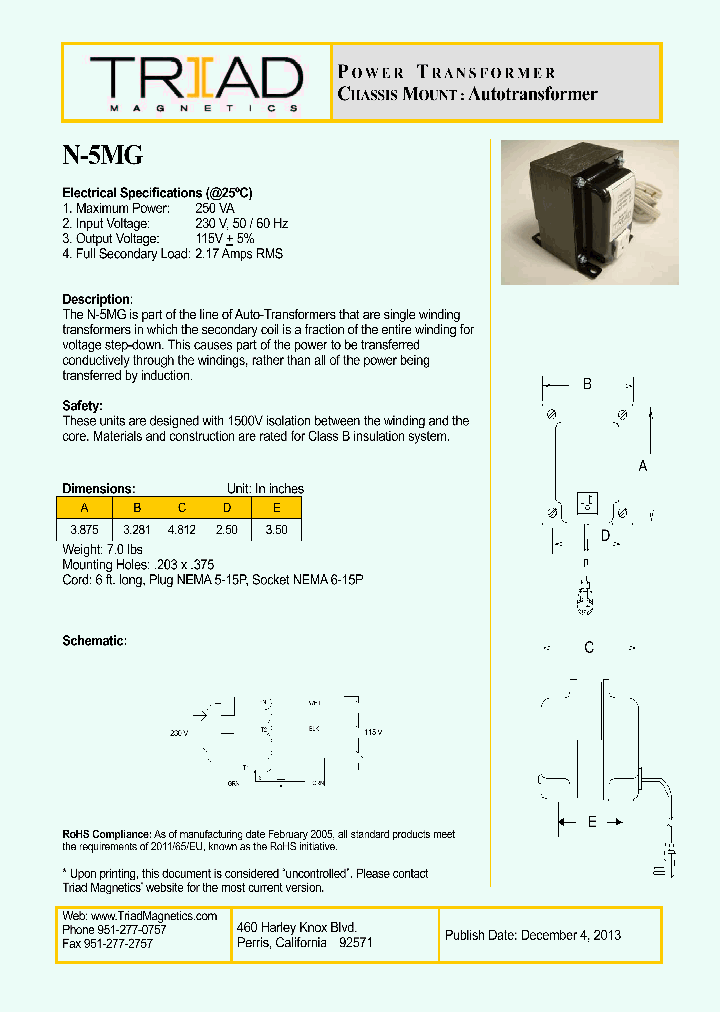 N-5MG_8555713.PDF Datasheet