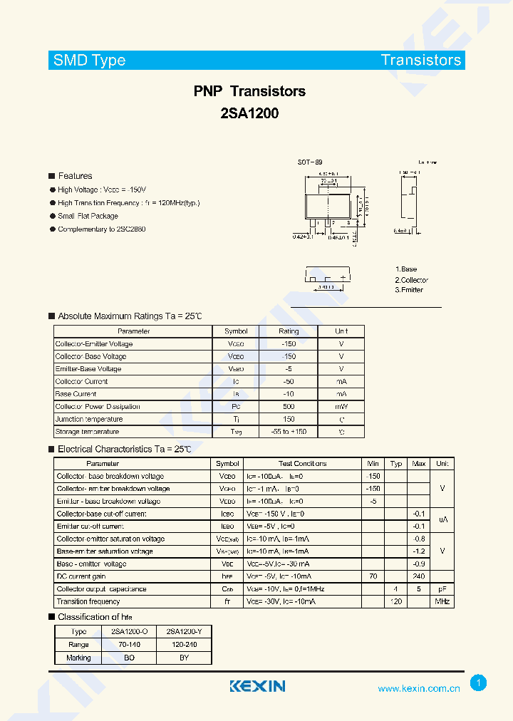 2SA1200-O_8556356.PDF Datasheet