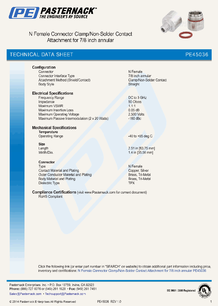 PE45036_8556212.PDF Datasheet