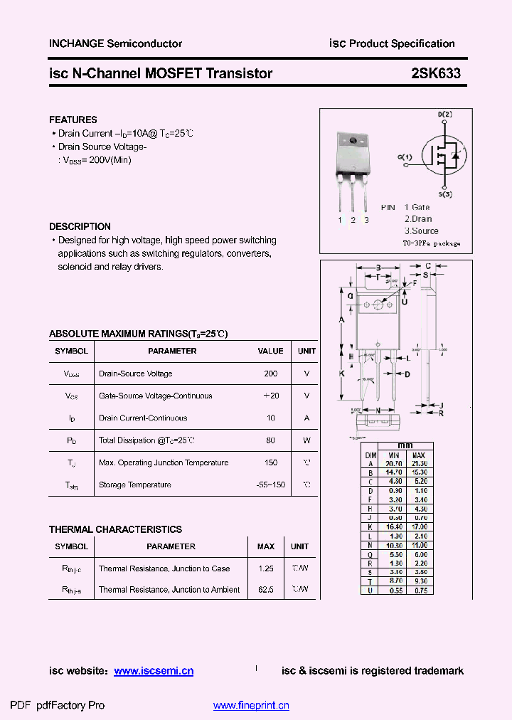 2SK633_8556737.PDF Datasheet