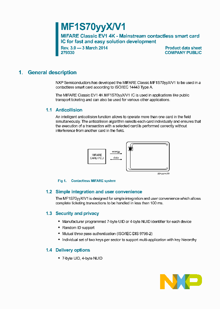 MF1S7001XDUD_8558206.PDF Datasheet