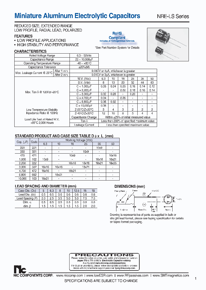 NRE-LS331M25V10X9F_8558406.PDF Datasheet