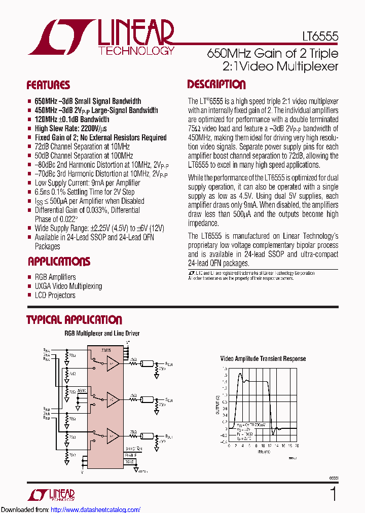 LT6555CUFTR_8558957.PDF Datasheet