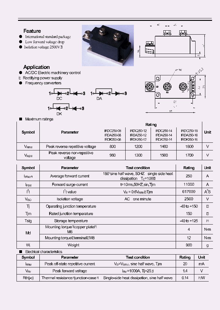 IRM250A_8561086.PDF Datasheet