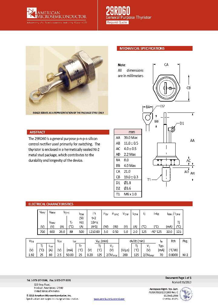 29RD60_8561095.PDF Datasheet
