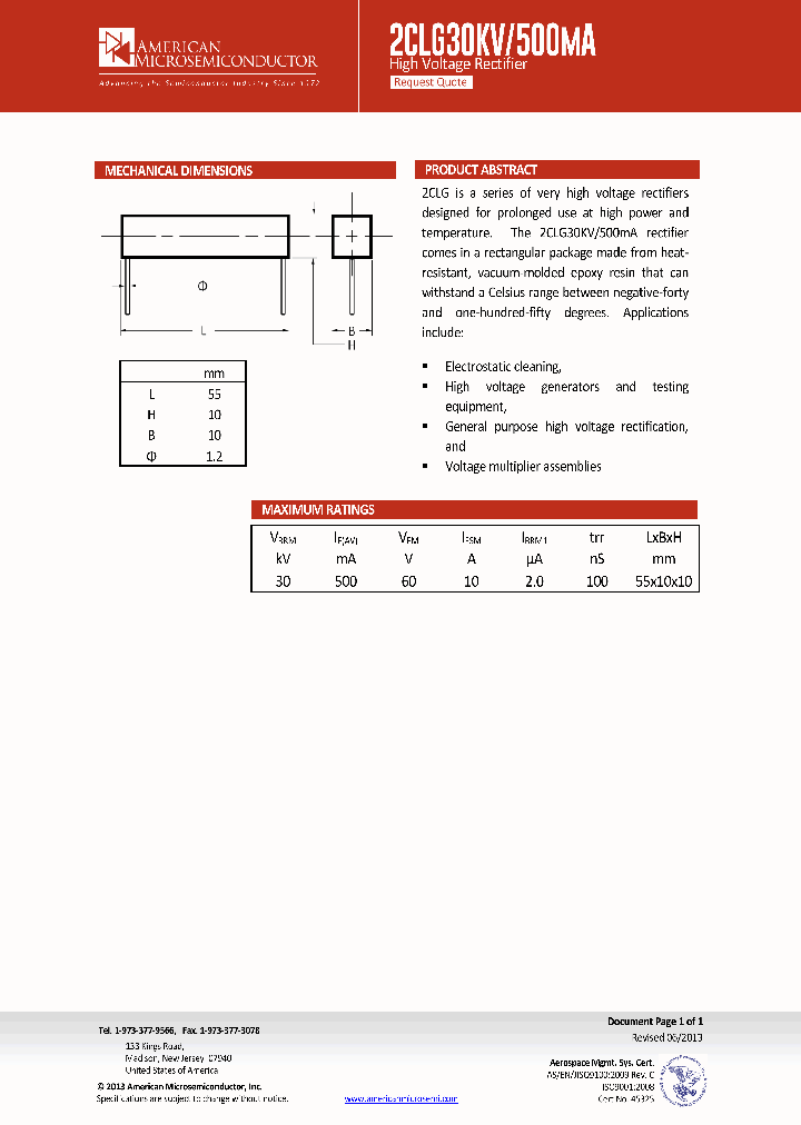2CLG30KV_8561098.PDF Datasheet