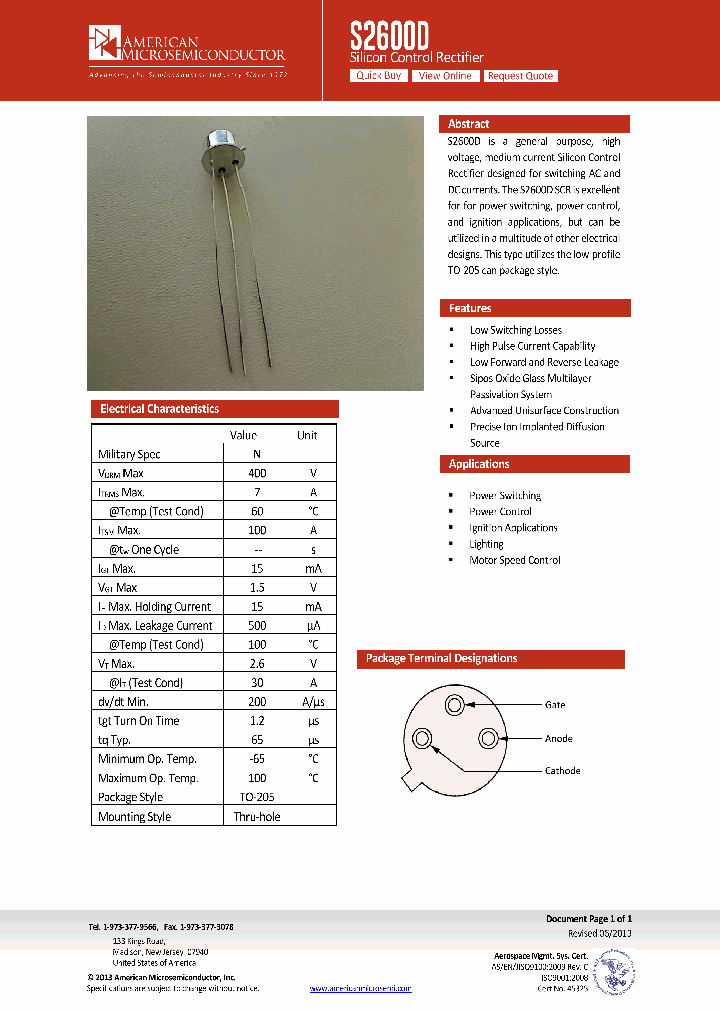 S2600D_8561134.PDF Datasheet