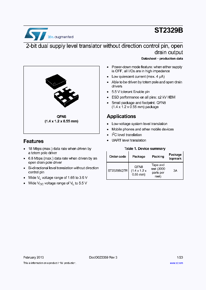 ST2329BQTR_8561327.PDF Datasheet