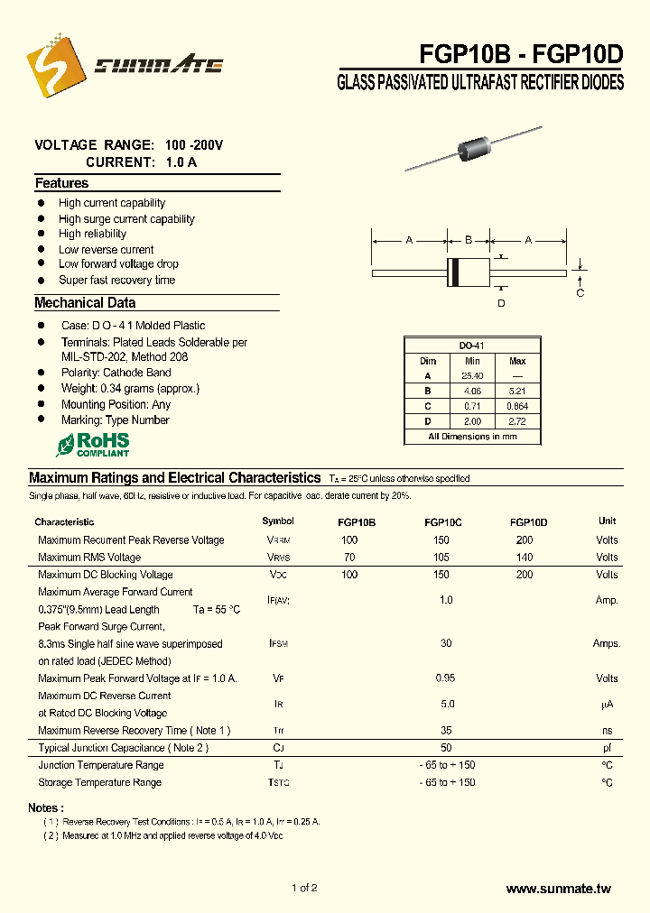 FGP10C_8562490.PDF Datasheet