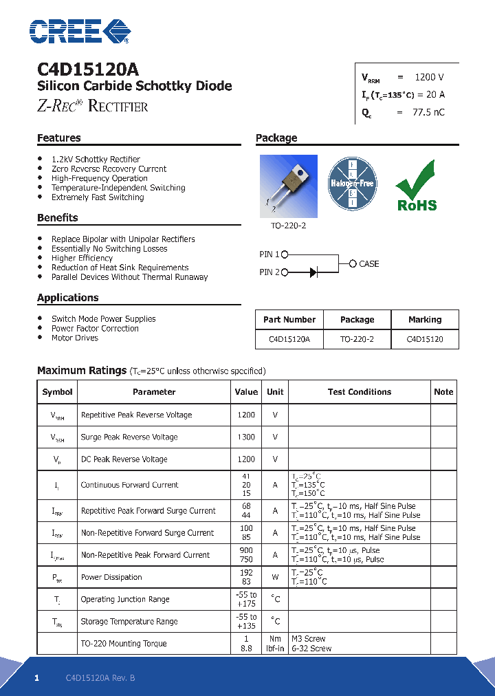 C4D15120A-14_8564960.PDF Datasheet