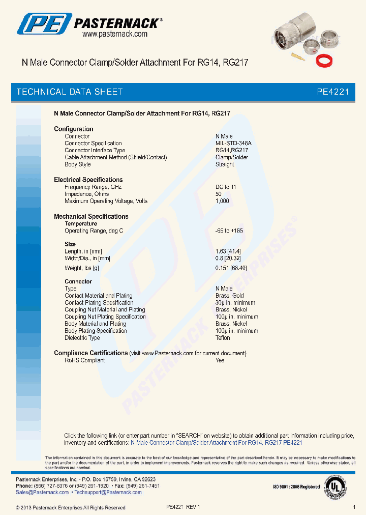 PE4221_8565153.PDF Datasheet