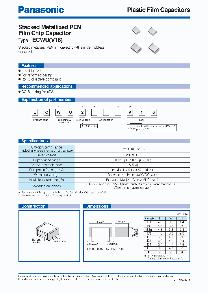 ECWU2272V16_8565345.PDF Datasheet
