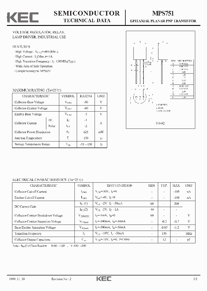 MPS751_8571694.PDF Datasheet