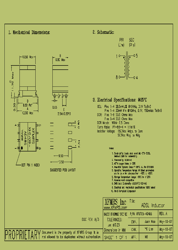 XF0709-AD48S_8572391.PDF Datasheet