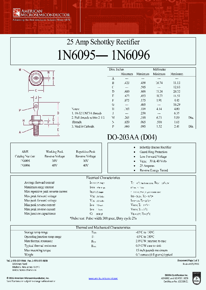1N60951N60961N6095R1N6096R_8573479.PDF Datasheet