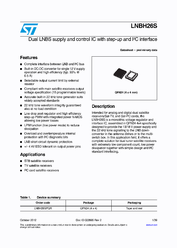 LNBH26SPQR_8575344.PDF Datasheet