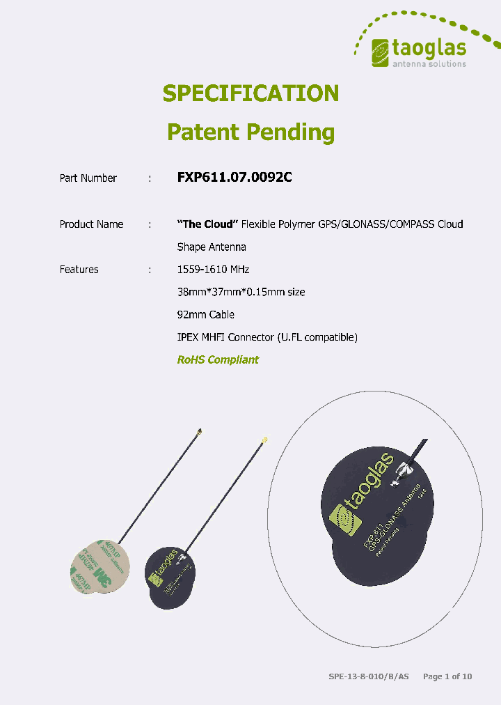 FXP611070092C_8575688.PDF Datasheet