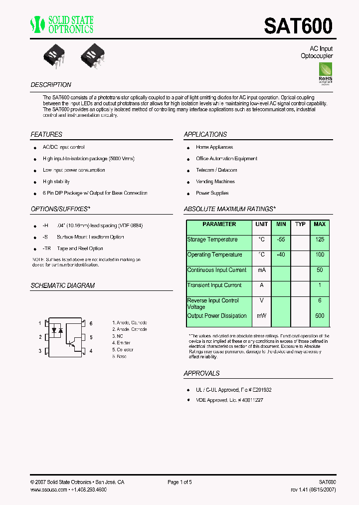 SAT600_8576440.PDF Datasheet