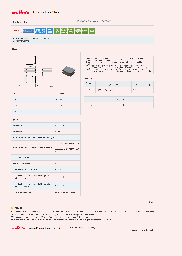LQH2MPZ150MGRL_8577163.PDF Datasheet