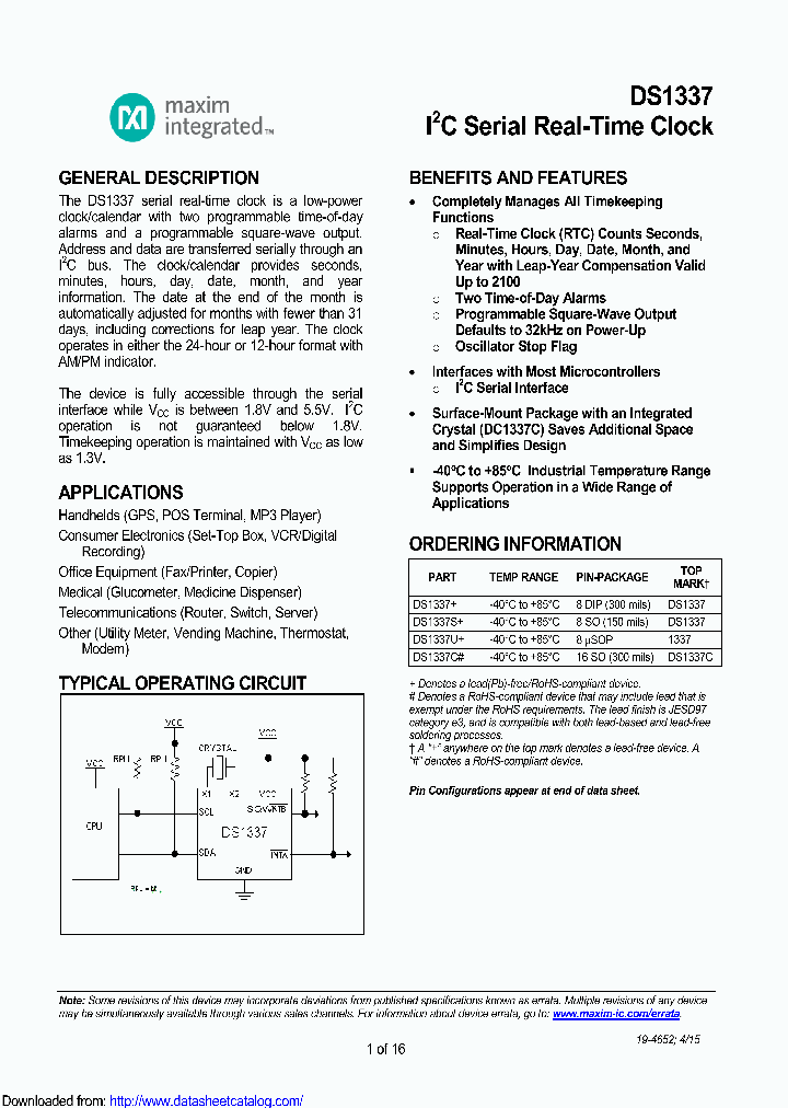 DS1337UTR_8579268.PDF Datasheet