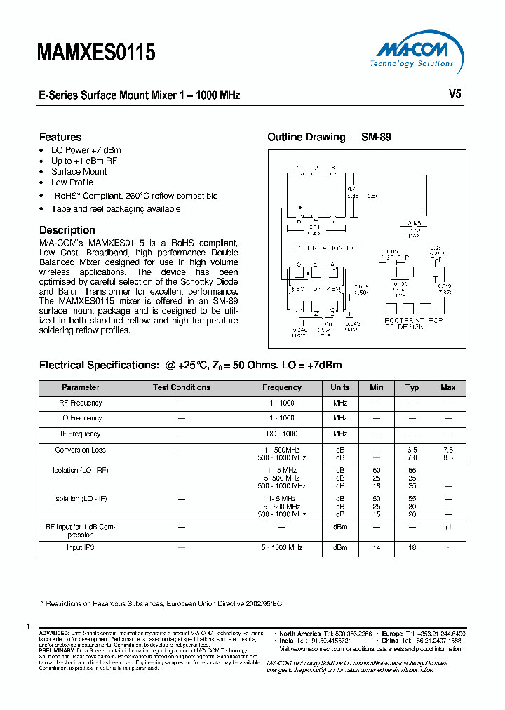 MAMXES0115-15_8578988.PDF Datasheet