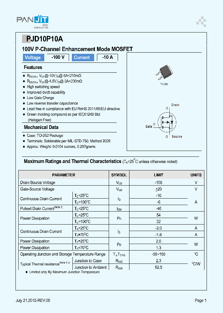 PJD10P10A_8581008.PDF Datasheet