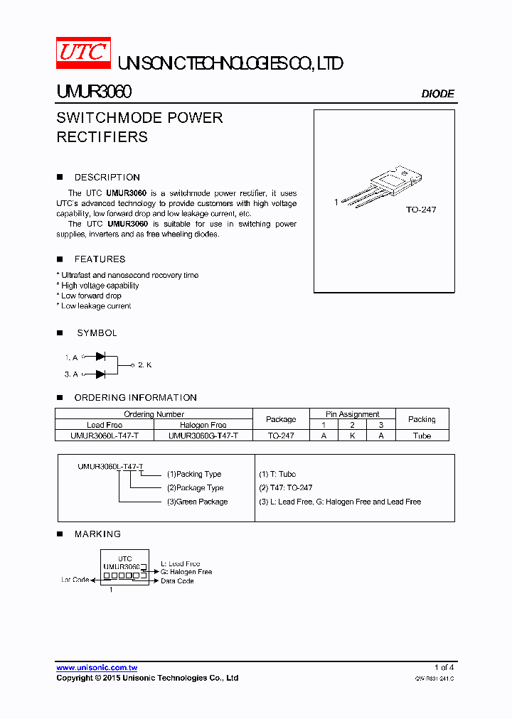 UMUR3060G-T47-T_8581484.PDF Datasheet