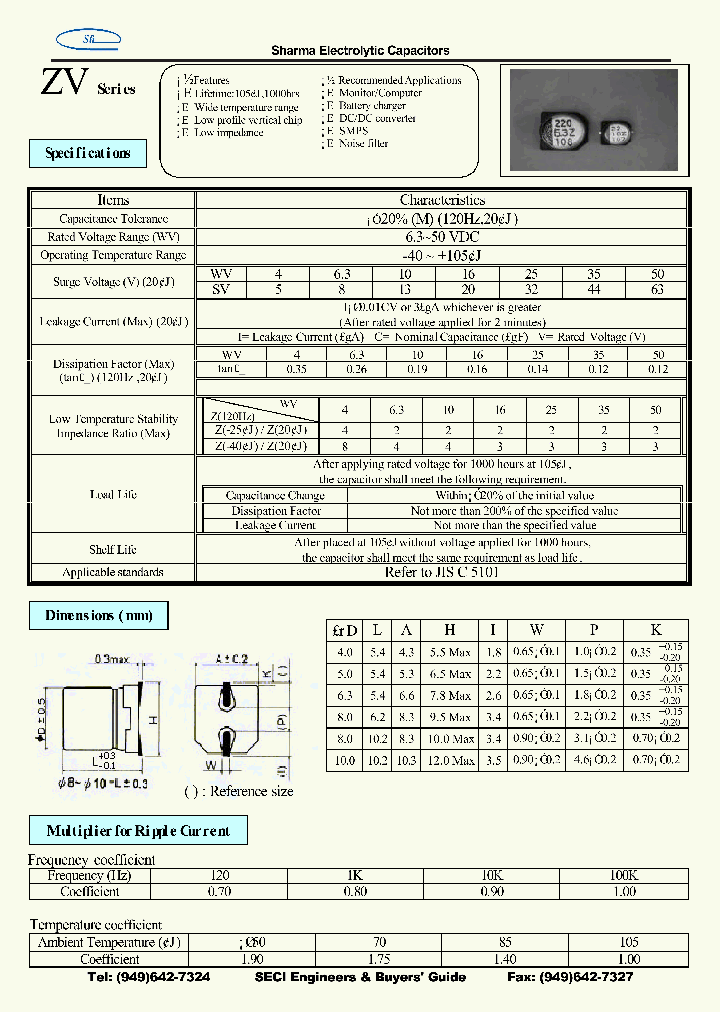 ZV-SERIES_8581999.PDF Datasheet