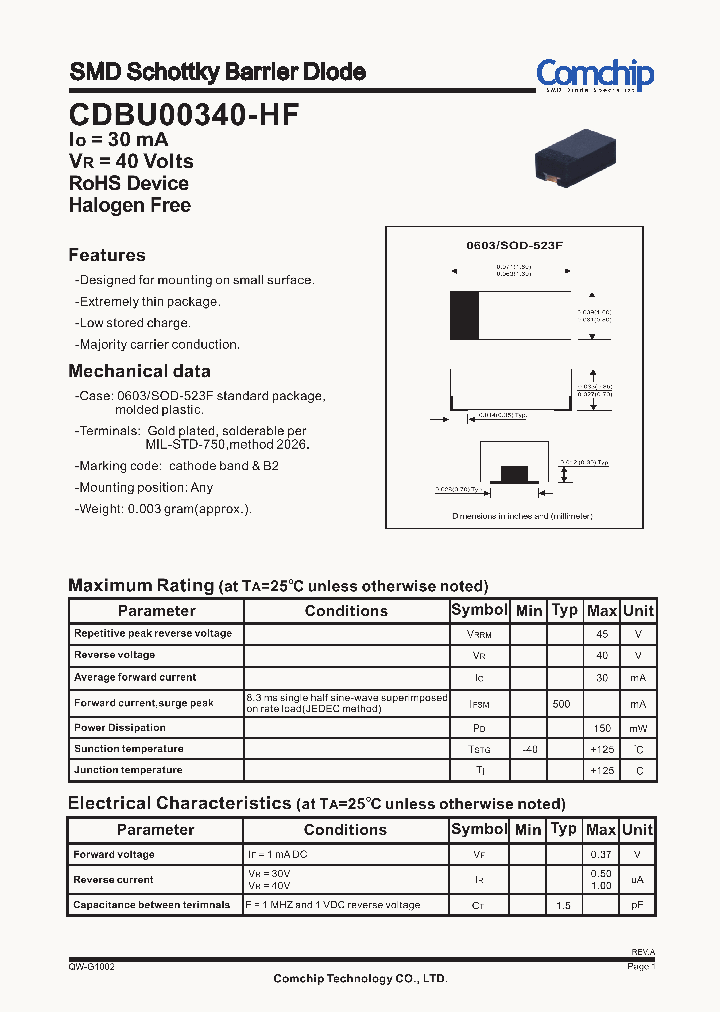 CDBU00340-HF_8583552.PDF Datasheet