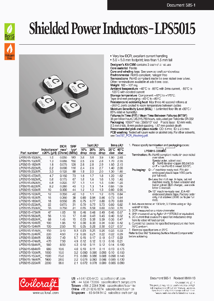 LPS5015-124MLC_8584134.PDF Datasheet