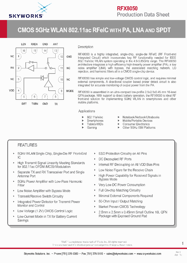 RFX8050_8585474.PDF Datasheet