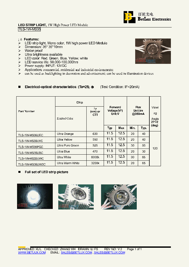 TLS-1W-MS35UBC_8587437.PDF Datasheet