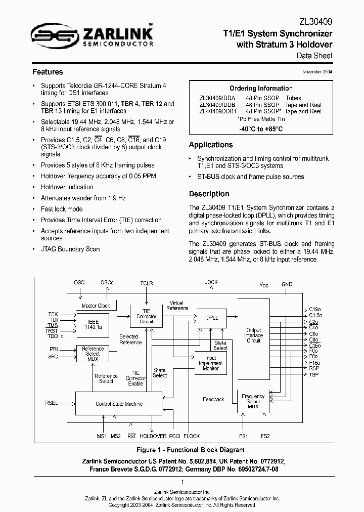 ZL30409DDB_8588262.PDF Datasheet