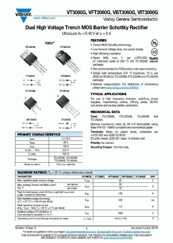VFT3060G_8588788.PDF Datasheet